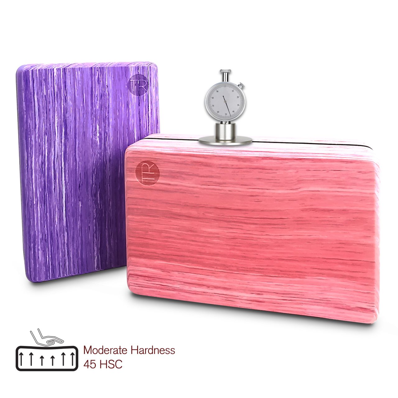 Woodgrain Yoga Block