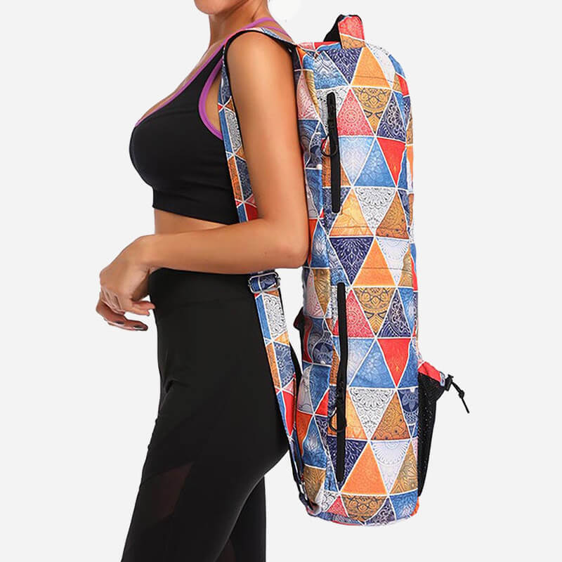 Yoga Mat Bag -Tribal Print - Sling
