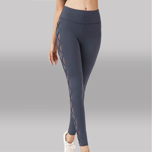 Crisscross Mesh Long Tight