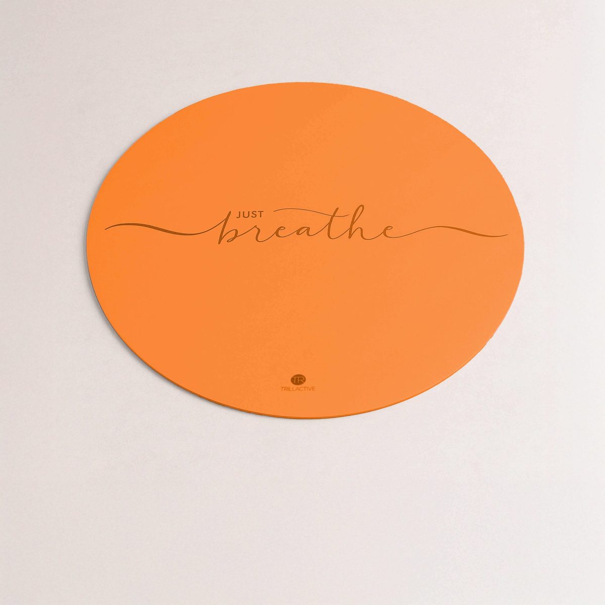 Round Yoga Mat - Natural Rubber