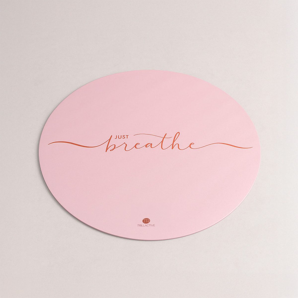 Round Yoga Mat - Natural Rubber