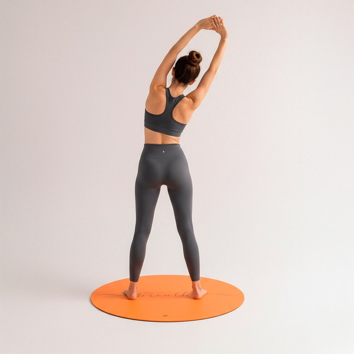 Round Yoga Mat - Natural Rubber