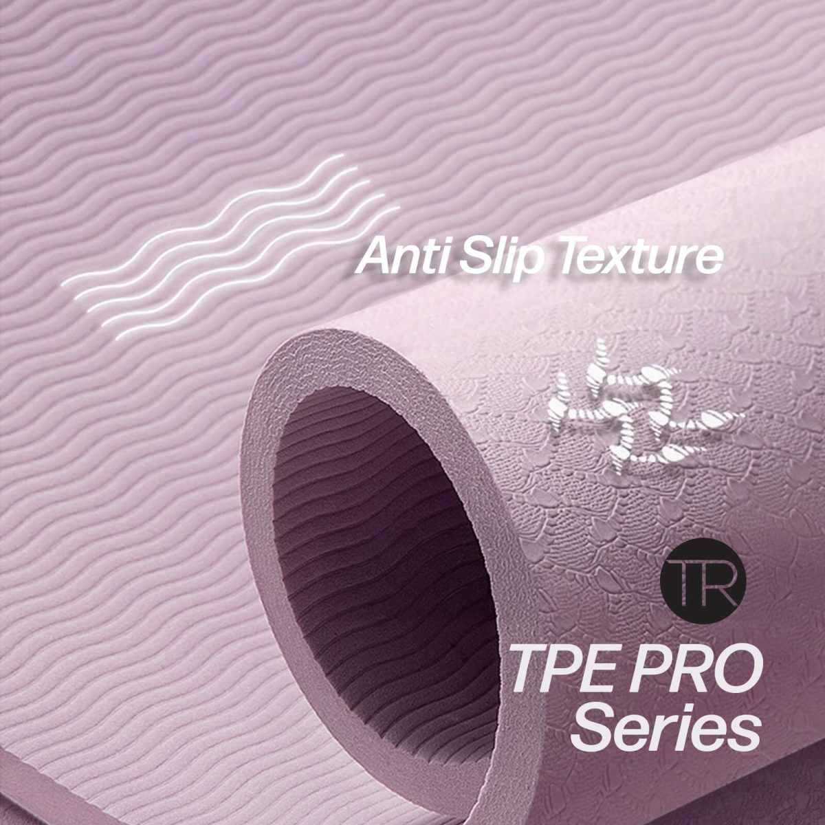 TPE Pro Yoga Mat - Extra Wide 80cm