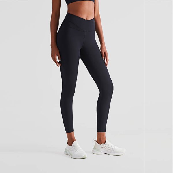 Wrap-Waist Ankle Tights