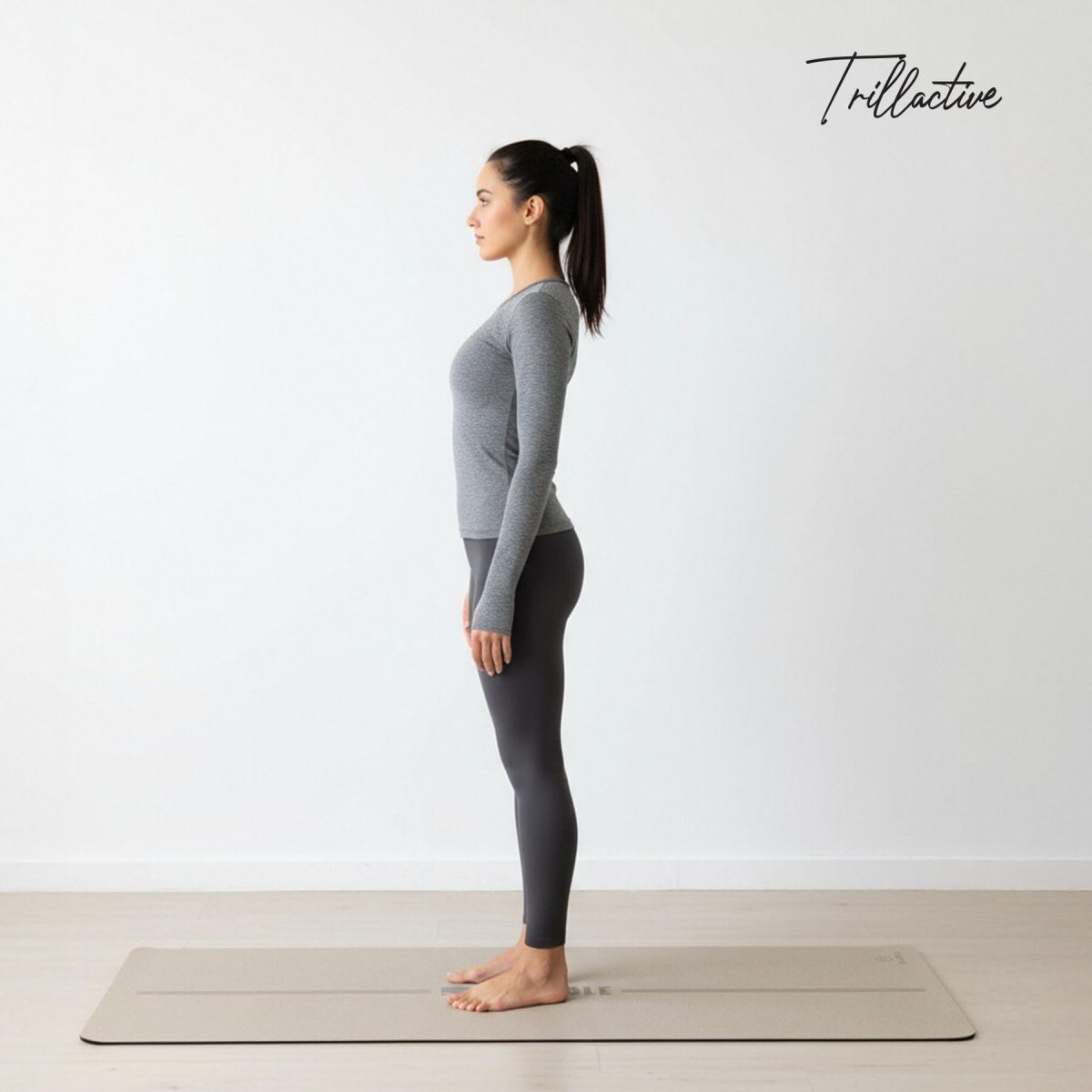 Natural Rubber Yoga Mat – The Luxe – I’m possible series.