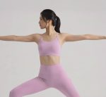 Triangle-Back Sports Bra