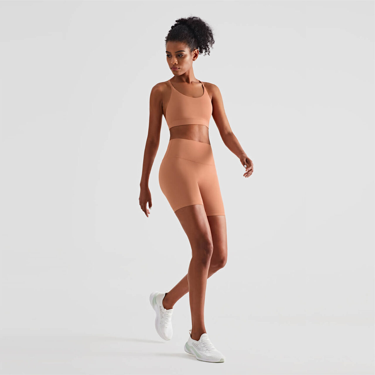 Triangle-Back Sports Bra