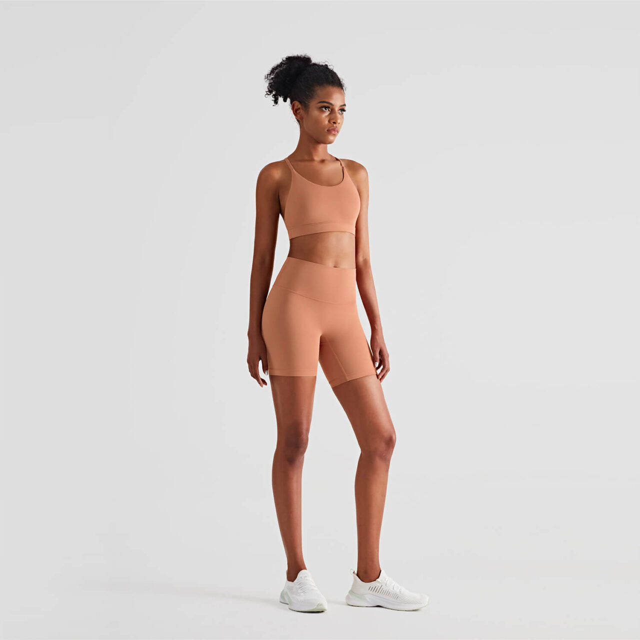 Triangle-Back Sports Bra