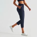 Quick-Dry Lightweight Cropped Joggers with UV-Protection