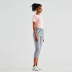 Quick-Dry Lightweight Cropped Joggers with UV-Protection