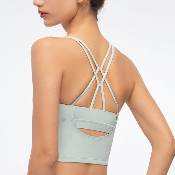 Longline Strappy Bra Top