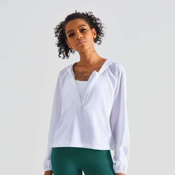 Quick-Dry Lightweight UV-Protection Pullover Jacket