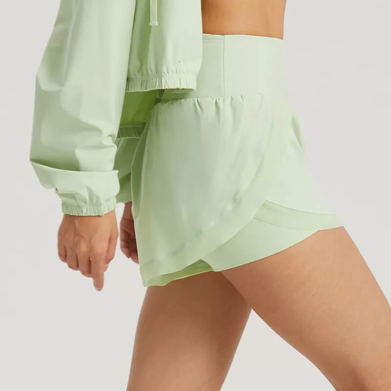AeroLite Shorts W' UV-Protection - Green