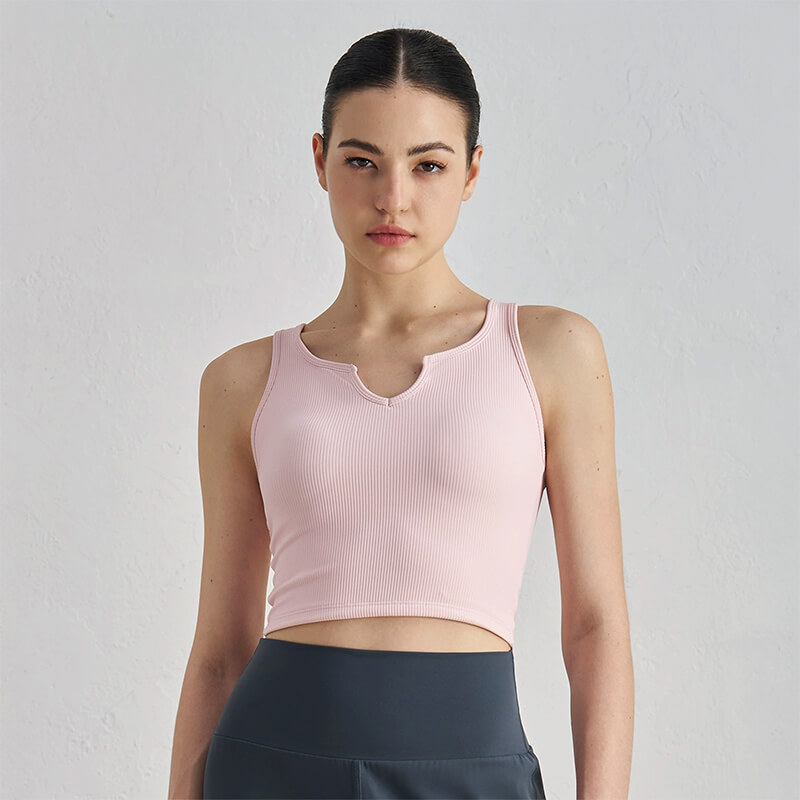 SoftFlex Ribbed Padded Tanks