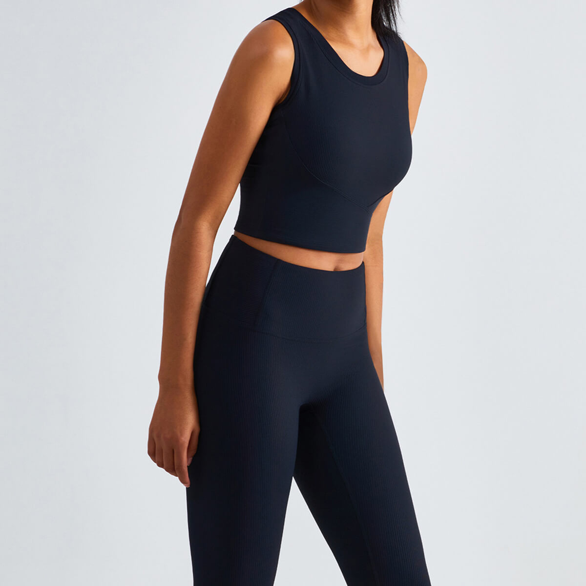 Ribbed Padded Tanks