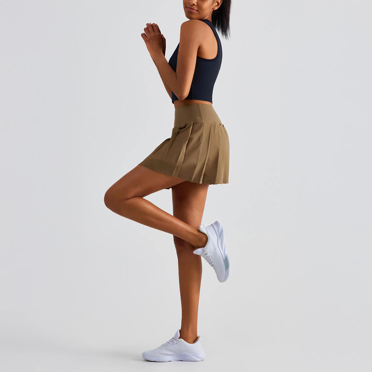 Ribbed Padded Tanks