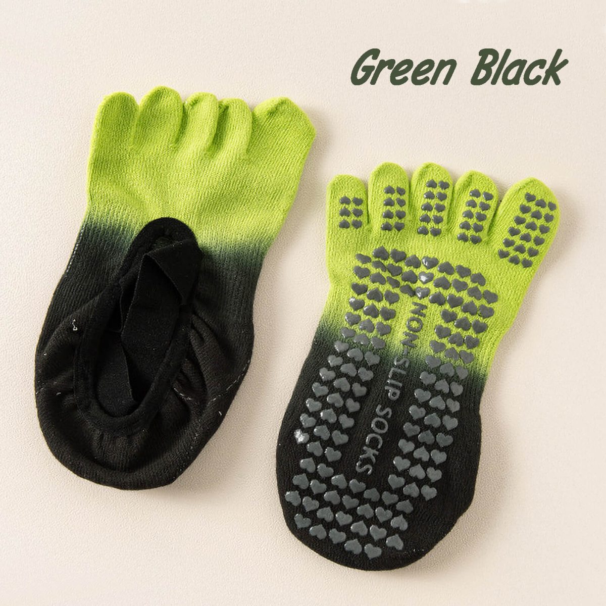 Tie Dye Strapped Toe Sock