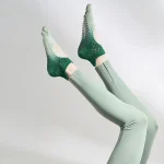 Tie Dye Yoga Toe Sock With Open Top