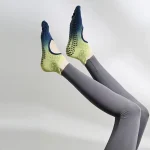 Tie Dye Yoga Toe Sock With Open Top