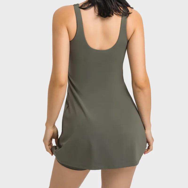 Tennis Dress With Liner - Green