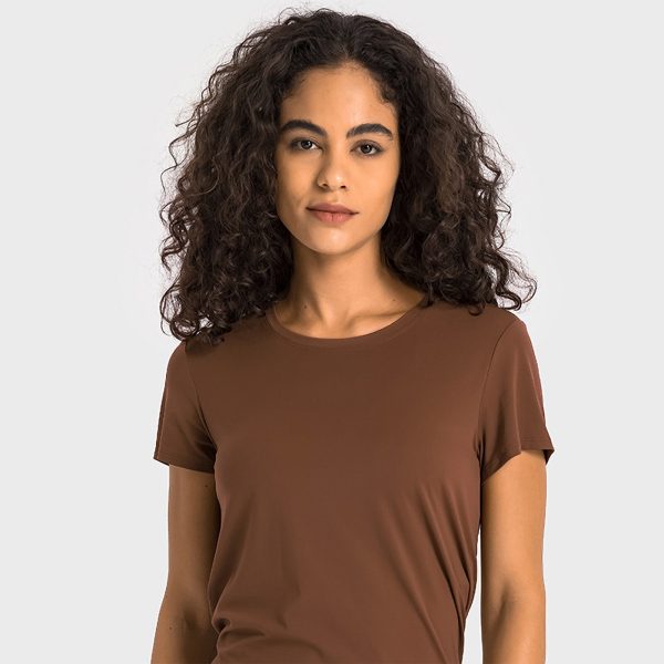 Airish Tie Back Short Sleeve Tees