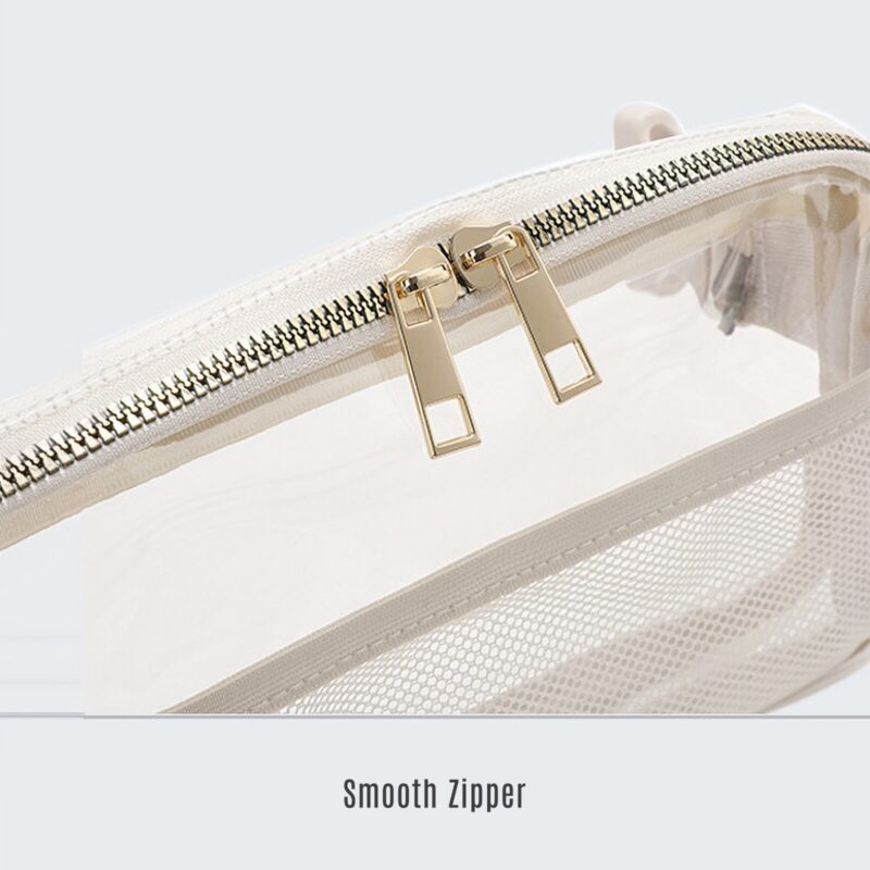 Clear MF Pouch - Smooth Zipper