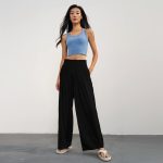 Quick-Dry Lightweight Wide Leg Pant With UV-Protection