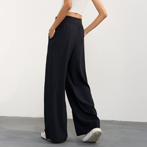 Quick-Dry Lightweight Wide Leg Pant With UV-Protection