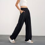 Quick-Dry Lightweight Wide Leg Pant With UV-Protection