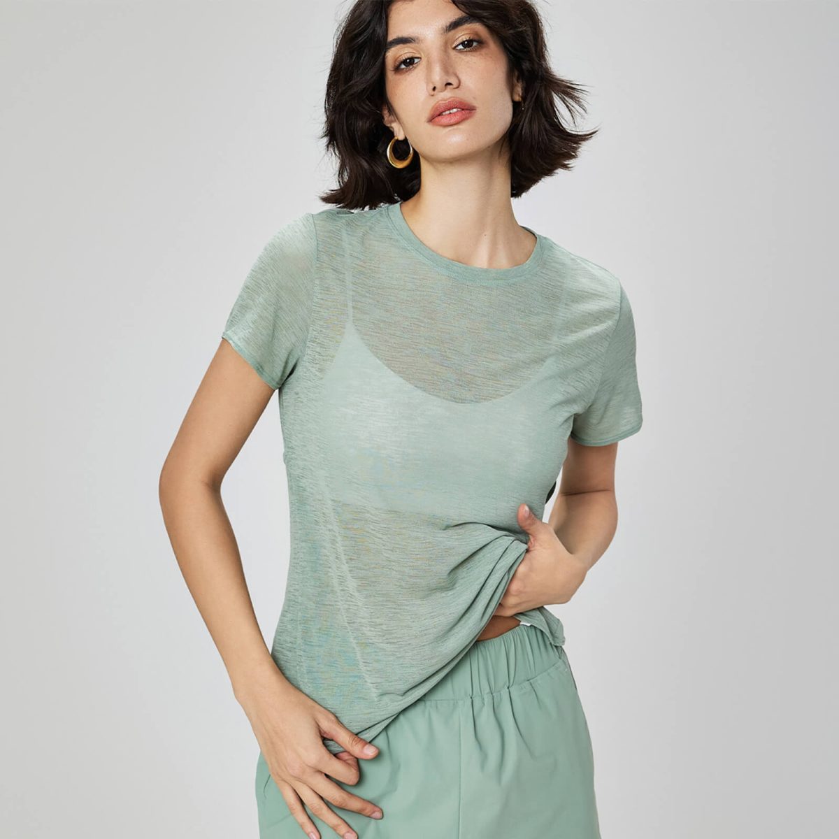 Breathable Crossback Tees
