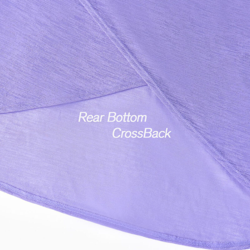 Breathable Crossback Tees - Rear