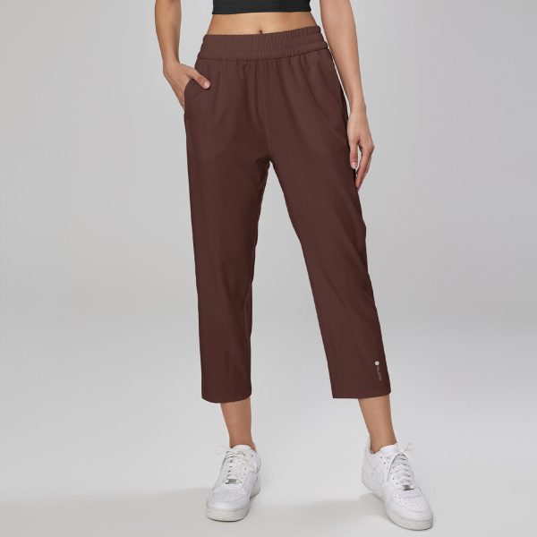 Quick-Dry Lightweight Cropped Joggers with UV-Protection