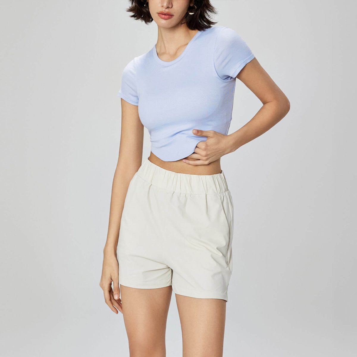 Ribbed Modal Padded Tees