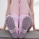 Crew Length Stripe Yoga Socks