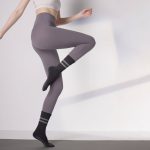 Crew Length Stripe Yoga Socks