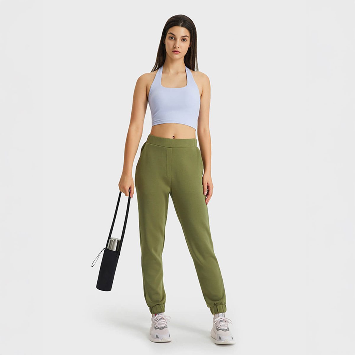 Halter Top With Built-In-Bras