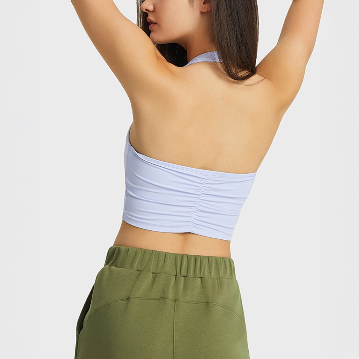 Halter Top With Built-In-Bras