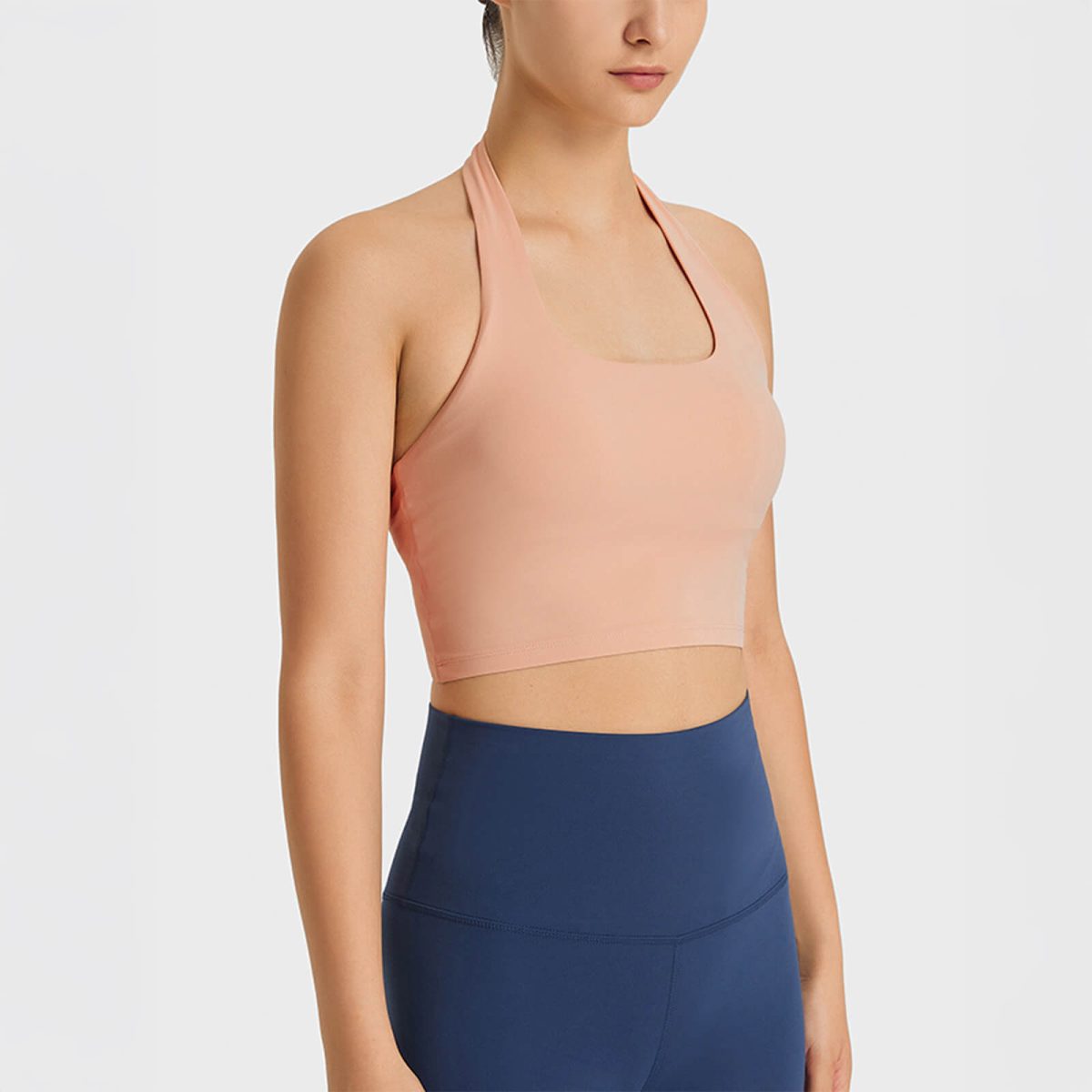 Halter Top With Built-In-Bras