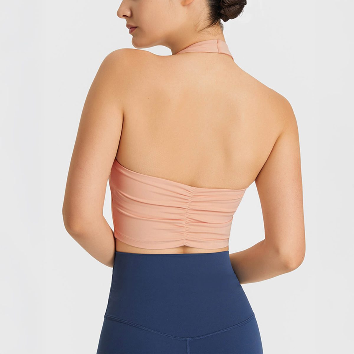 Halter Top With Built-In-Bras