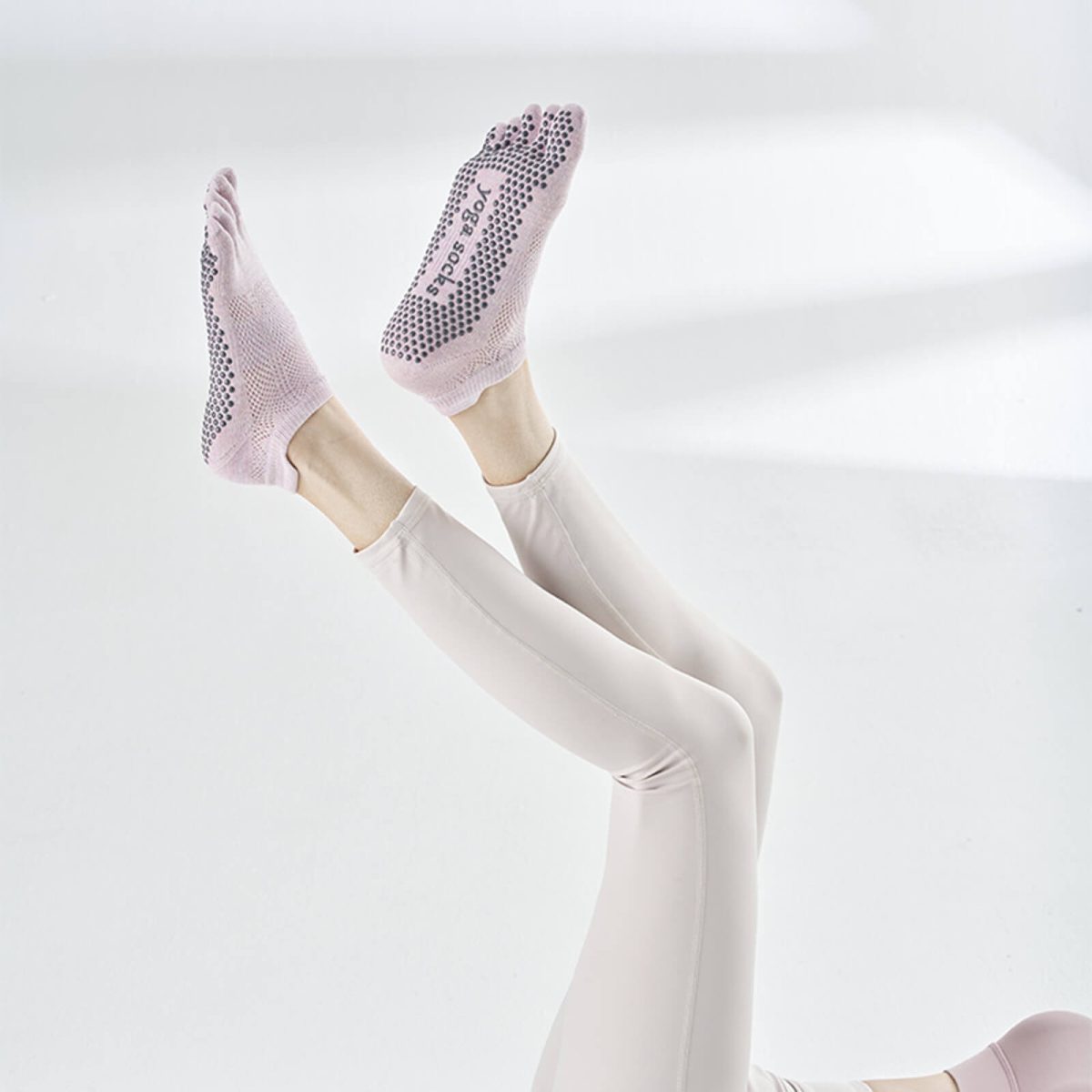 Mesh Pilates Toes Socks