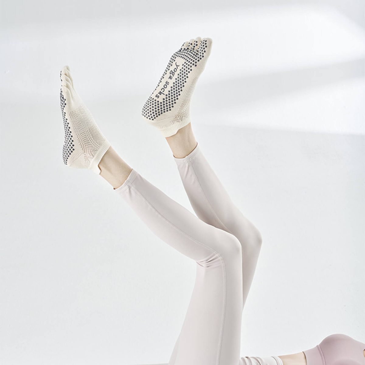 Mesh Pilates Toes Socks