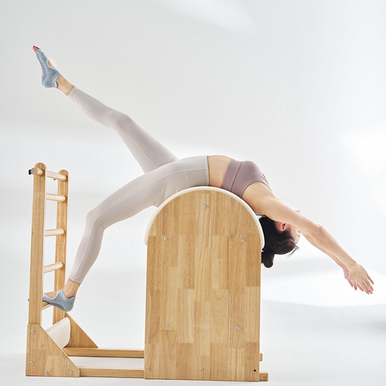 Open Top & Toes Mesh Pilates Socks