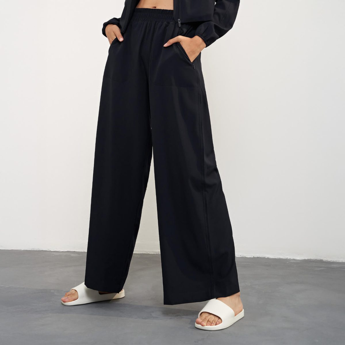 Quick-Dry Lightweight Straight Cut Pants With UV Protection