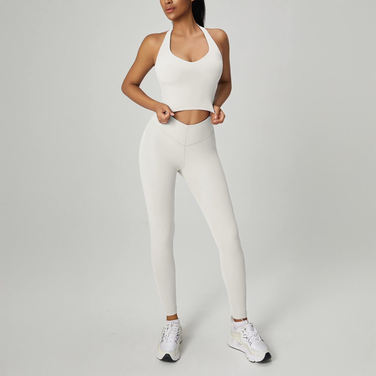 Boundless Flex Halter Top With Removable Padding
