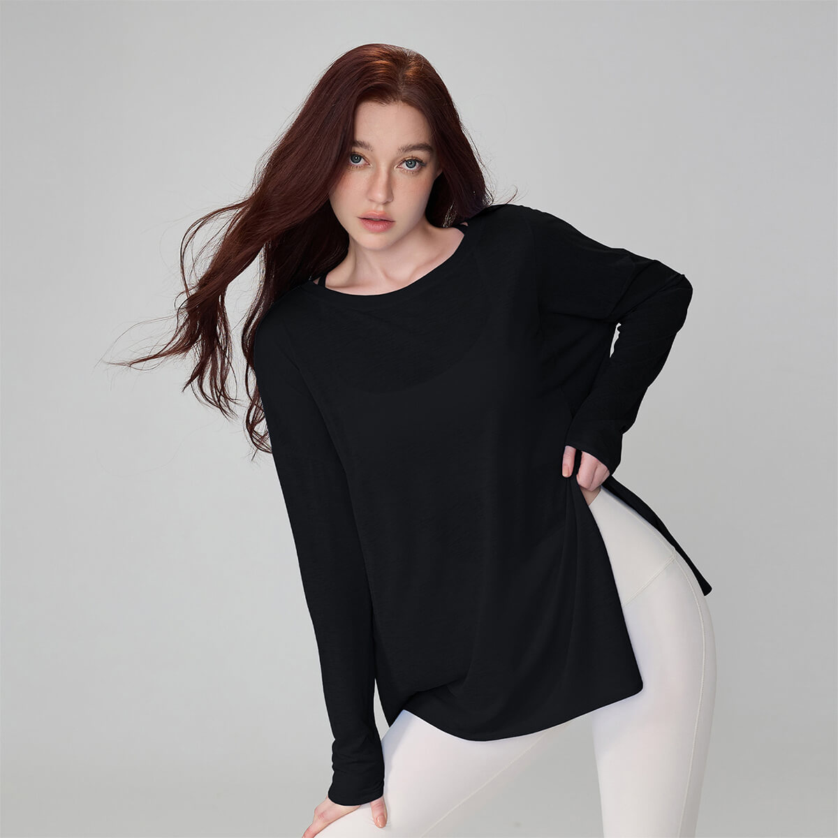 Breathable Pullover Long Sleeve Tees