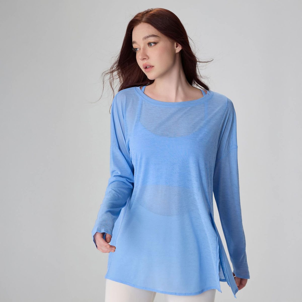 Breathable Pullover Long Sleeve Tees