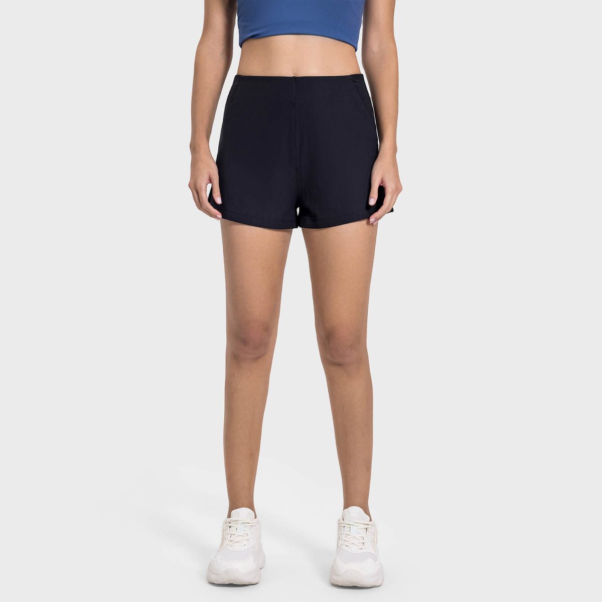 SoftFlex Tech Cooling Ribbed Shorts