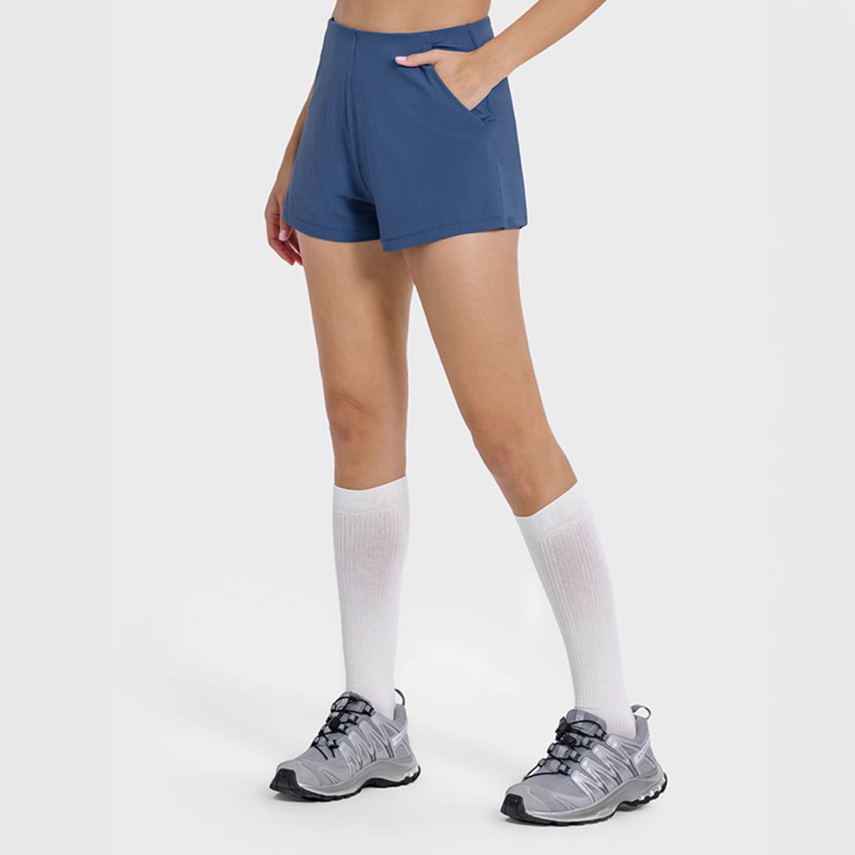 SoftFlex Tech Cooling Ribbed Shorts