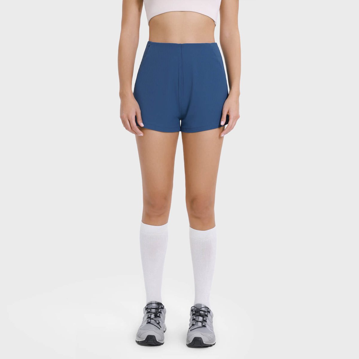 SoftFlex Tech Cooling Ribbed Shorts