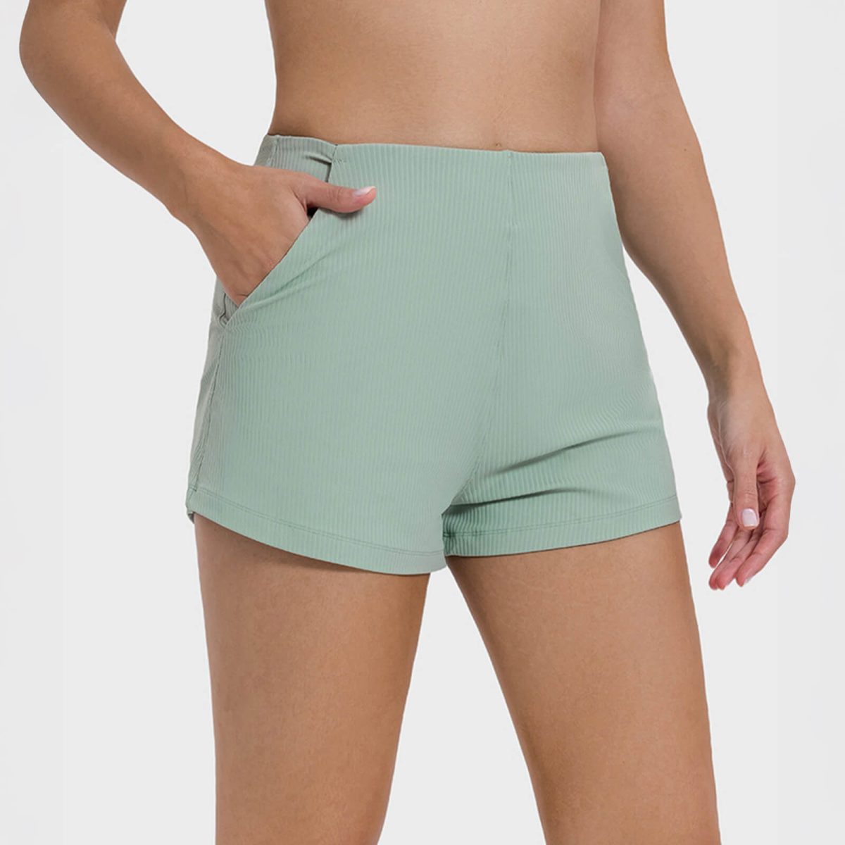 SoftFlex Tech Cooling Ribbed Shorts